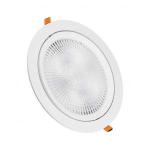 Faretto LED Chip Samsung da Incasso Rotondo 30W Inclinabile Colore Bianco 4000K