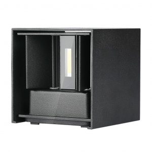 Lampada da parete a LED da 11 W con bridgelux chip nero 3000k quadrato