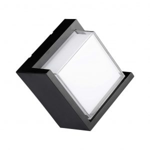Luce a parete a LED da 12 W Sami Frame Black Square 4000K