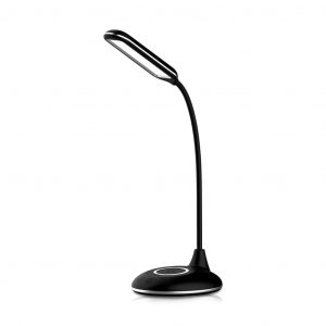 Lampada da tavolo a LED da 5W con caricabatterie wireless 2700K 6500K nero