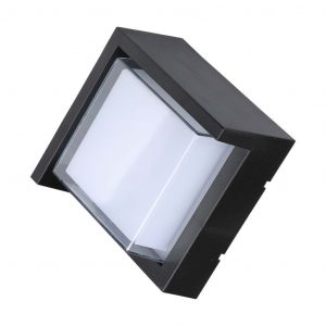 Luce a parete LED da 7W Light Sami Frame Black Square 3000K