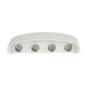 7W LED Wall Light Light Sand White IP65 4000K