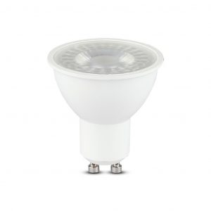 Spotlight di plastica GU10 da 7,5 W con chip Samsung 6500K 38 °