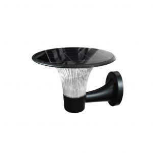 Muratura solare a LED da 15 W Diamond Lifepo4 Batteria 3.2V 6000MA CCT: 6000K+4000K NERO