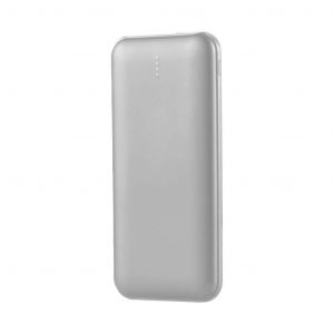 10000 mAh Power Bank 2A ​​30 cm di tipo C argento
