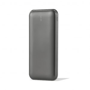 Power Bank da 10000 mAh 2A 30 cm di tipo C grigio