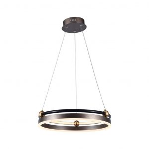 Designer LED da 20 W Lampada sospesa anello singolo 3000K Coffee Cour