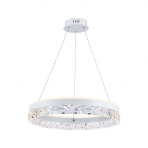 Designer LED da 25 W lampada sospesa anello singolo 3000K Body White