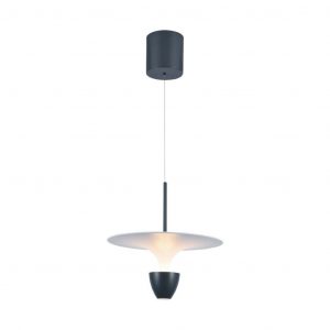 LAMPAGGIO DI IMPEGNO DESIGNER LED da 9W (30*300*1370mm) Bianco+Crey Body 3000K Altezza regolabile