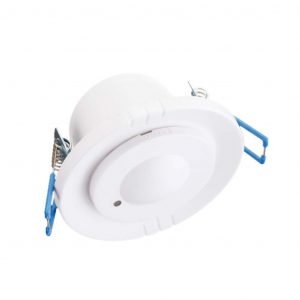 Sensore di movimento a microonde da 300 W 360’d – corpo bianco