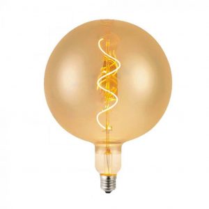Bulbo LED – Spirale filamento 4W G200 2700K Glass ambra