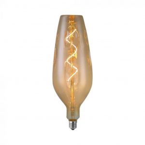 Bulbo LED – Spirale filamento 4W B125 2700K Smoky Glass