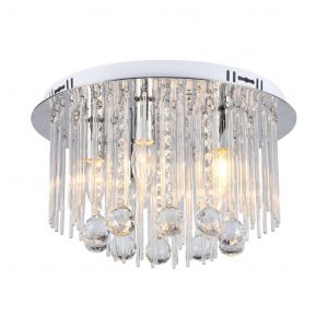 LED Designer Cyilign Crystal Light Clear Body D400 E14