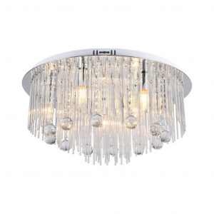 LED Designer Cyilign Crystal Light Clear Body D600 E14