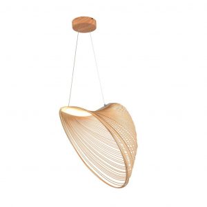 Designer LED Designer a ciondolo Lampadista Colore in legno D600