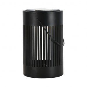 Lampada solare a LED da 0,5 W con maniglia nera