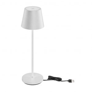 Lampada da tavolo a LED da 1,5 W 3000K IP54 Body Bianco di sabbia