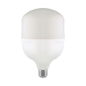Bulbo LED – in plastica da 50 W T140 4000K E27 con anello E40