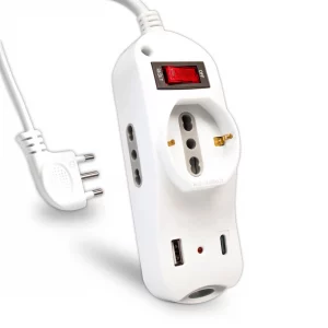 1,5 m di estensione socket italiano W/ USB e Type C Caricatore veloce – 3pin