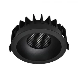 COMBATTO COMPIO DI MERATO LED da 24 W Bridgelux CCT: 3in1 anello nero + riscaldamento nero