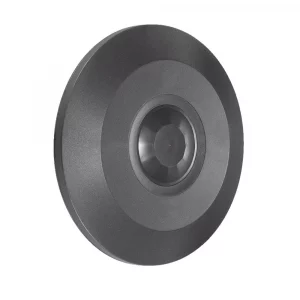 Sensore del soffitto PIR piatto pieno nero