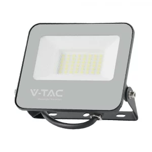 Floodlight a LED da 30 W 4000k Brack Body Grey Glass 160lm/w 5 anni Garanzia