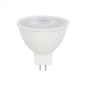 6W MR16 Ripple Plastic Plastic Spotlight 6500k 38’d