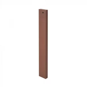 80CM POLE FOR SOLAR OUTDOOR BOLLARD 100*35*800MM – CORTEN BODY