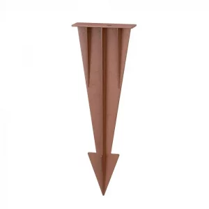 SPIKE FOR SOLAR OUTDOOR SPIKE LIGHT100*35*274MM – CORTEN BODY