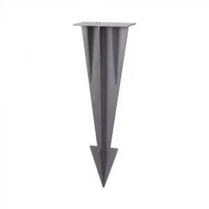 SPIKE FOR SOLAR OUTDOOR SPIKE LIGHT 100*35*274MM – DARK GREY RAL 7016 BODY