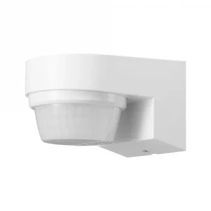 PIR WALL SENSOR 180?/360? – WHITE BODY IP44