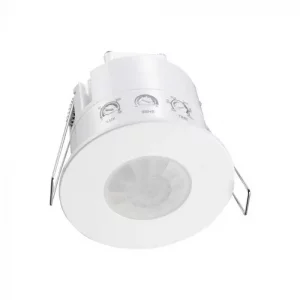 REAL PIR PRESENCE SENSOR RECESSED MOUNT – WHITE BODY