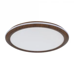 36W LED DECORATIVE CEILING LAMP (?410*30mm) CCT:3IN1 WOODEN WITH 2.4G RF CONTROL