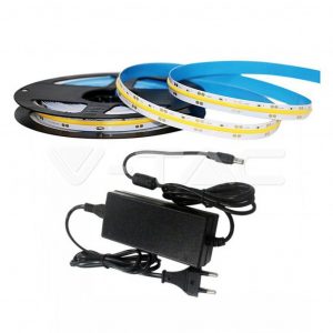 Set di strisce LED 420 COB IP20 4000K 12W DC24V 1000 LM/M CRI> 95 (2650 + 3272)