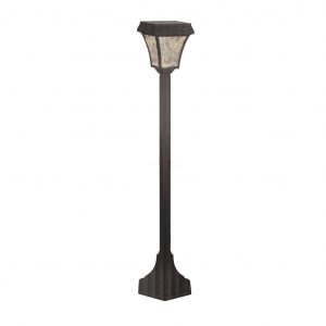 Lampada da supporto solare a LED da 2W Black Body 3in1 IP44