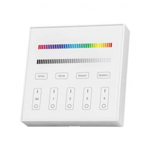 4 zone RGB+W Wifi Controller