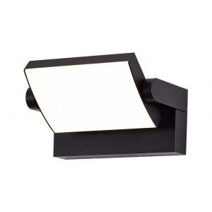 Luce a parete LED da 17W Light 4000K Black Body IP65