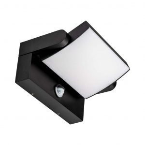 Luce a parete a LED da 17 W con sensore 4000k Black Body IP65