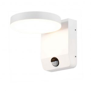 Luce a parete a LED da 17 W con sensore 3000K BUSH BODY ROUND IP65