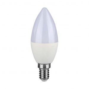 Bulbo LED 2.9W E14 Candela di plastica 3000K