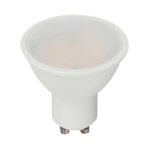 Spotlight a LED 2.9W GU10 SMD White Plastic Copertura lattea 3000K