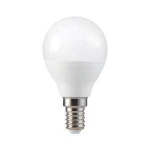 Bulb LED 4.8W E14 P45 con controllo RF RGB + 3000K Dimmabile