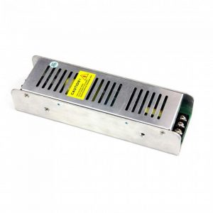 Alimentazione in metallo slim 100w 12V 8.5A Terminali a vite con 2 uscite 199x62x31mm IP20 TRIAC Dimmabile