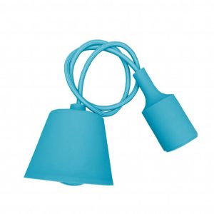 E27 Porta a sospensione Bodie azzurra