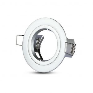 Grigio argento rotondo GU10