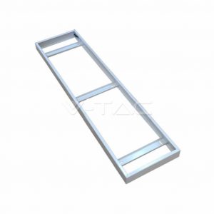 Frame di superficie per pannello da 1200x300mm bianco