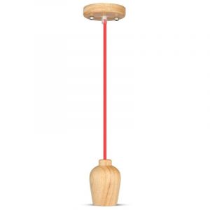 Filo rosso leggero in legno