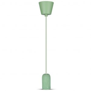 Cocrete pendente chiaro verde