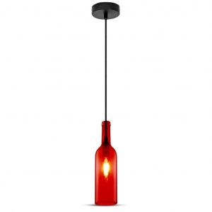 BOTTO PENDANTE LIGHT ROSSO