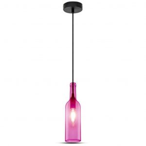 Fucsia leggera a sospensione bottiglia